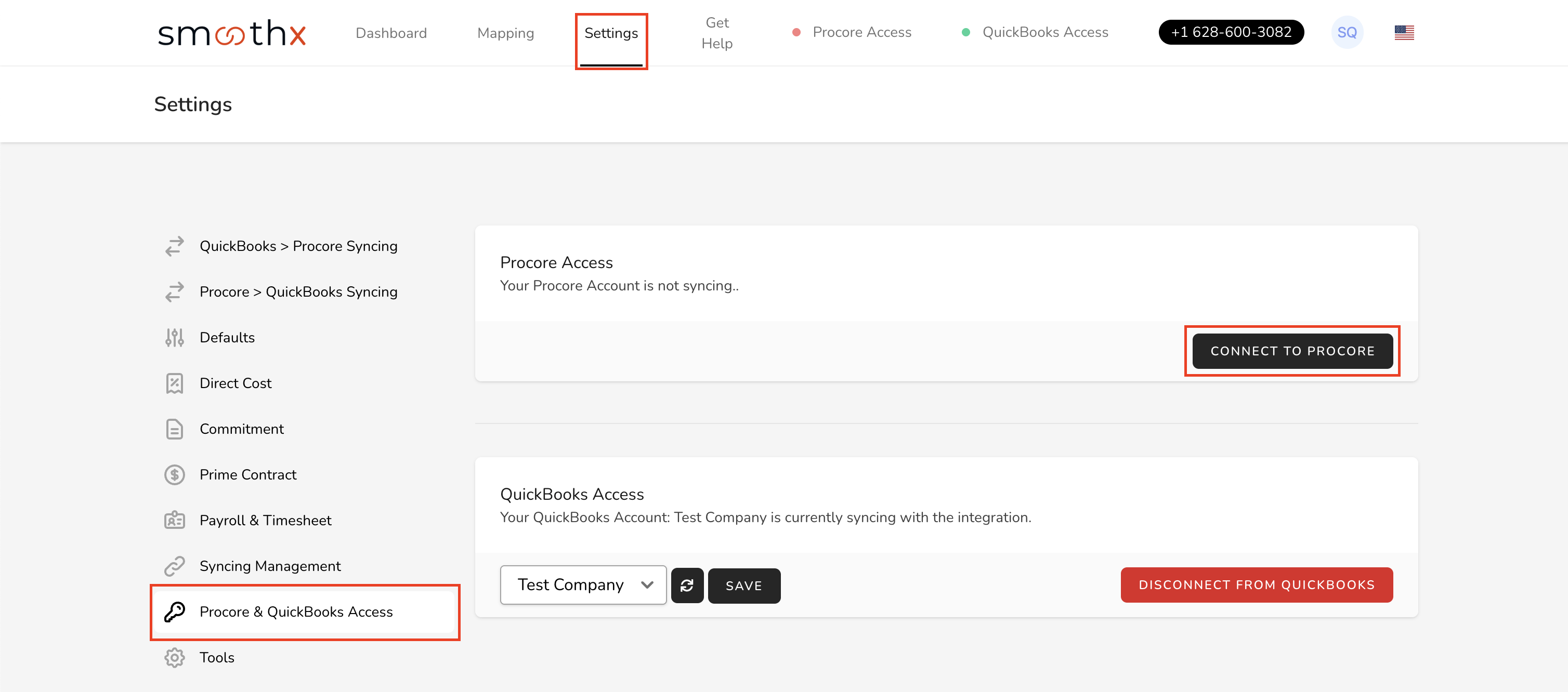 Procore QuickBooks Online Setup Guide